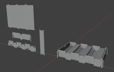 Initial Blender Model
