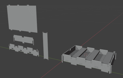 Initial Blender Model