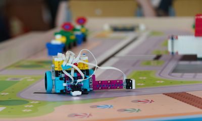 Robot of one of the first teams I coached